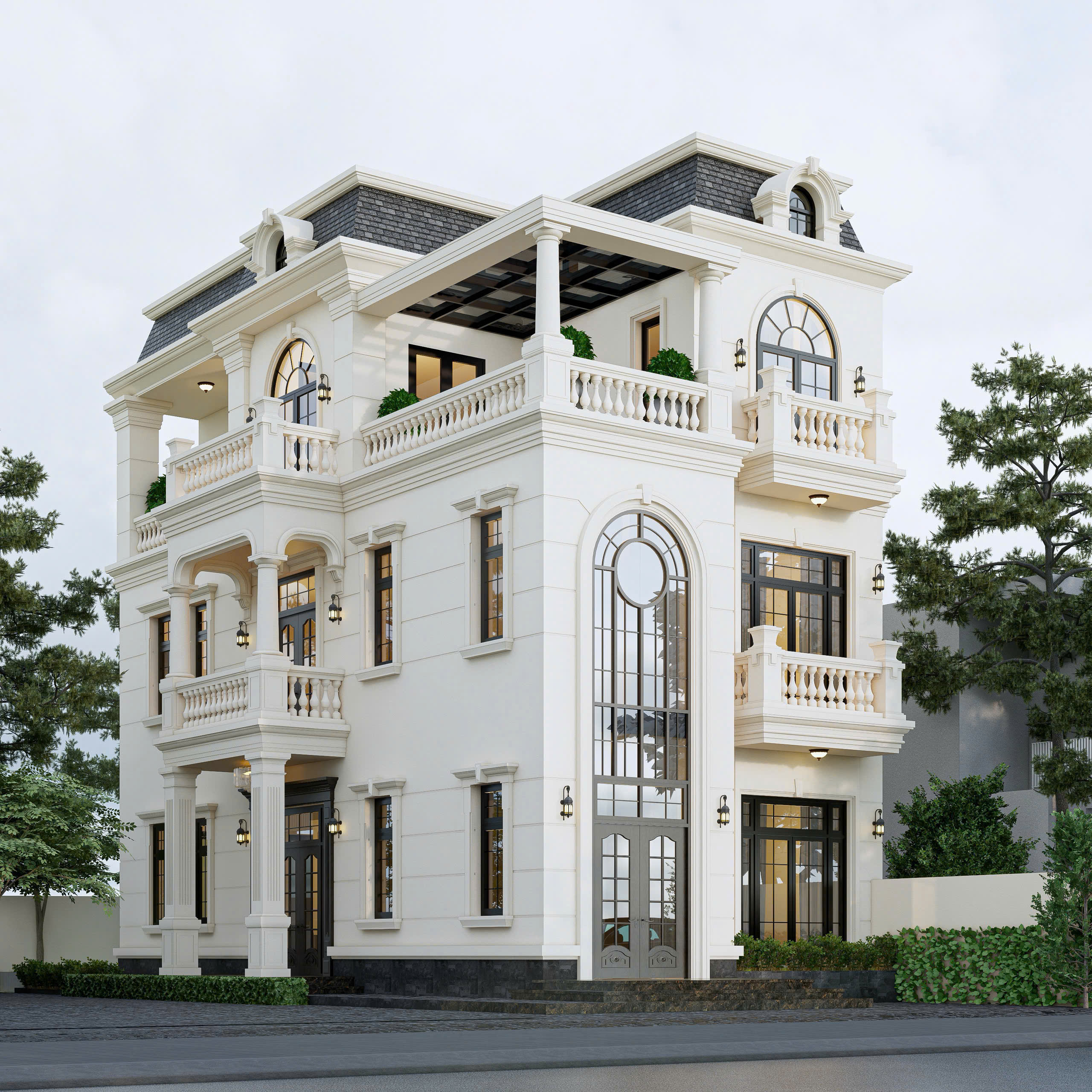 Nhà Thầu Thiết Kế và Thi Công Biệt Thự - Matrix Design & Build